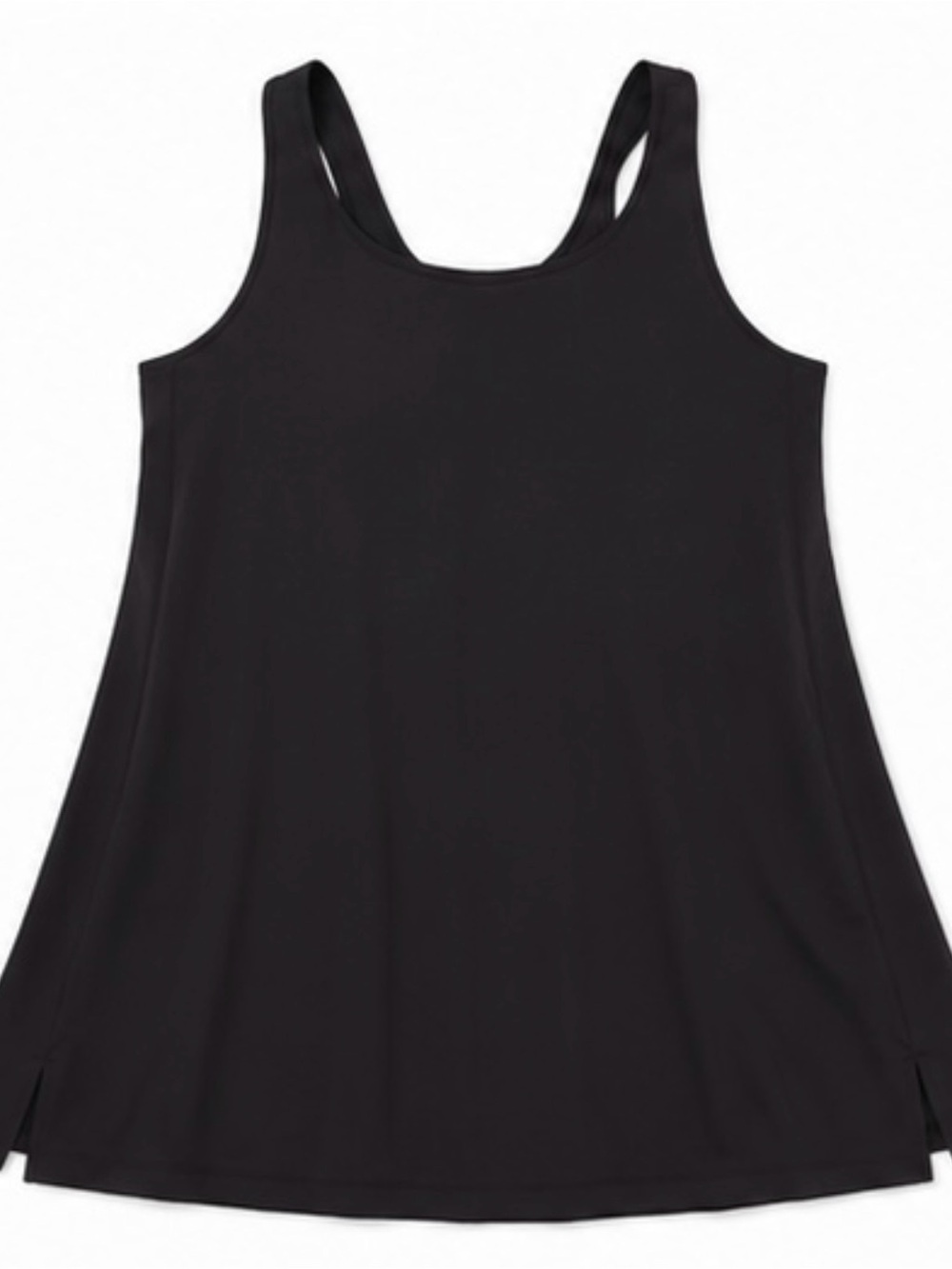 Old Navy Black Active Scoop Neck Tank